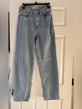 Madewell baggy straight jeans